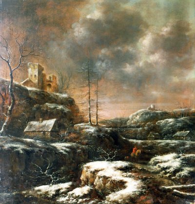 Winter Scene by Claes Molenaer